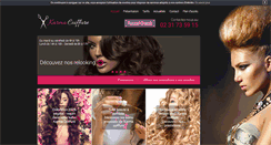 Desktop Screenshot of karma-coiffure-caen.com